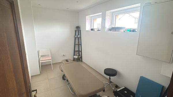 Practice treatment room.