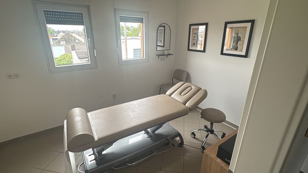 Practice treatment room.